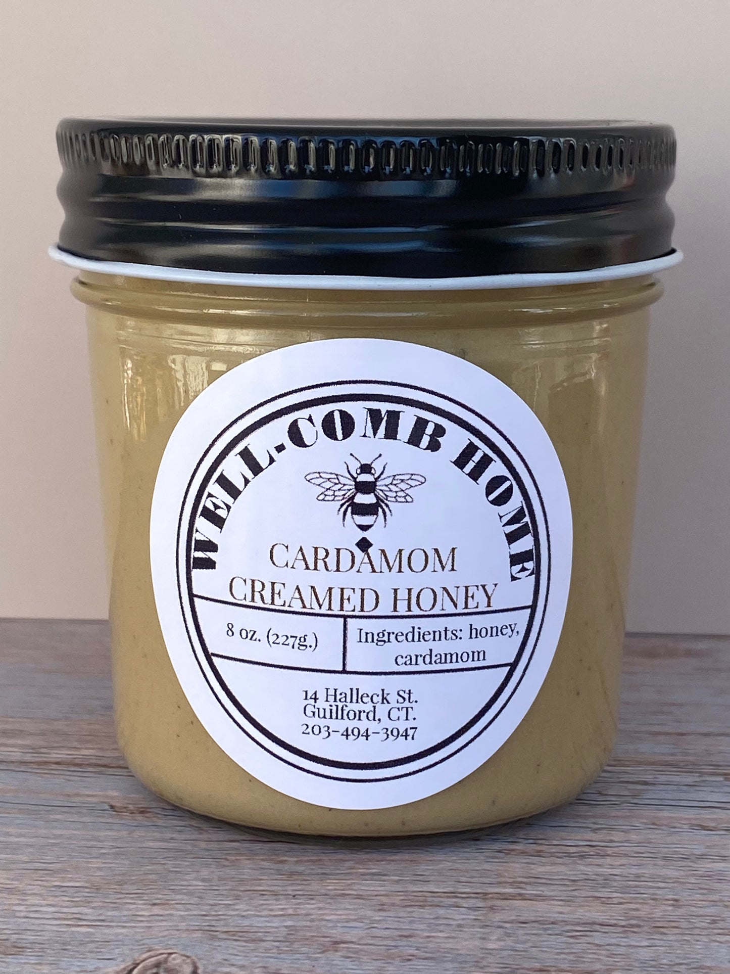 Cardamom Creamed Honey