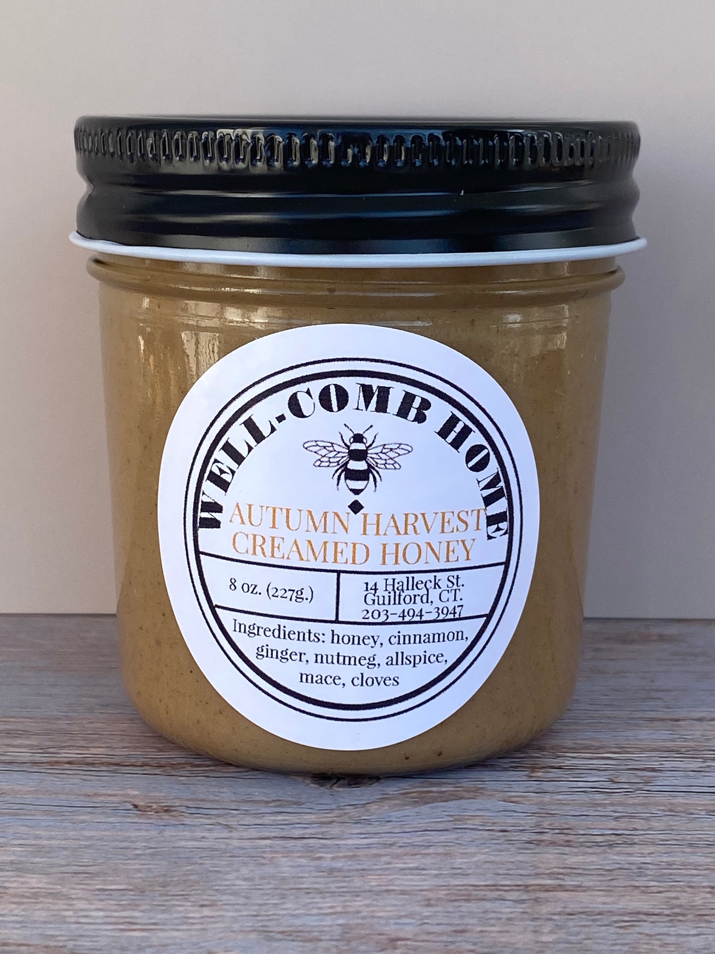 Autumn Harvest Creamed Honey