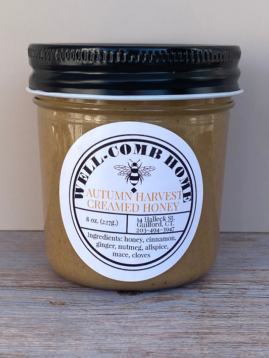 Autumn Harvest Creamed Honey